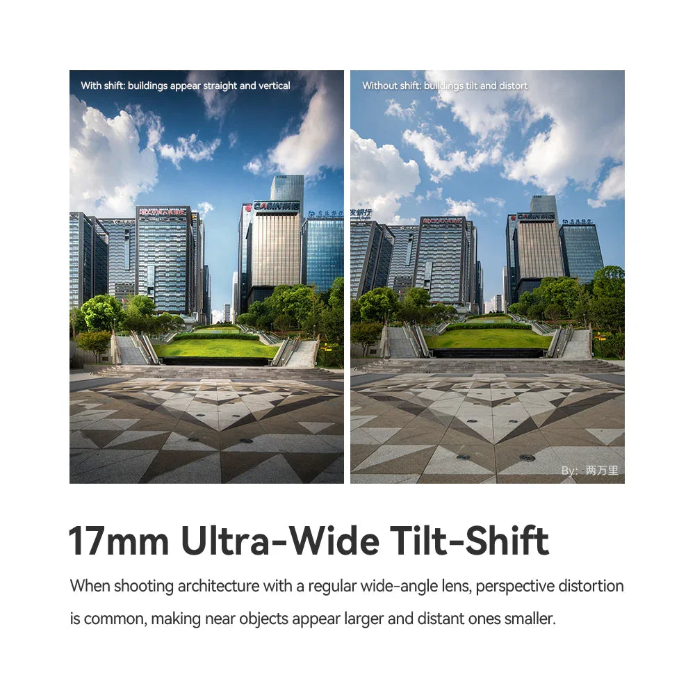 TTArtisan Tilt-Shift 17mm F4 Full Frame Lens