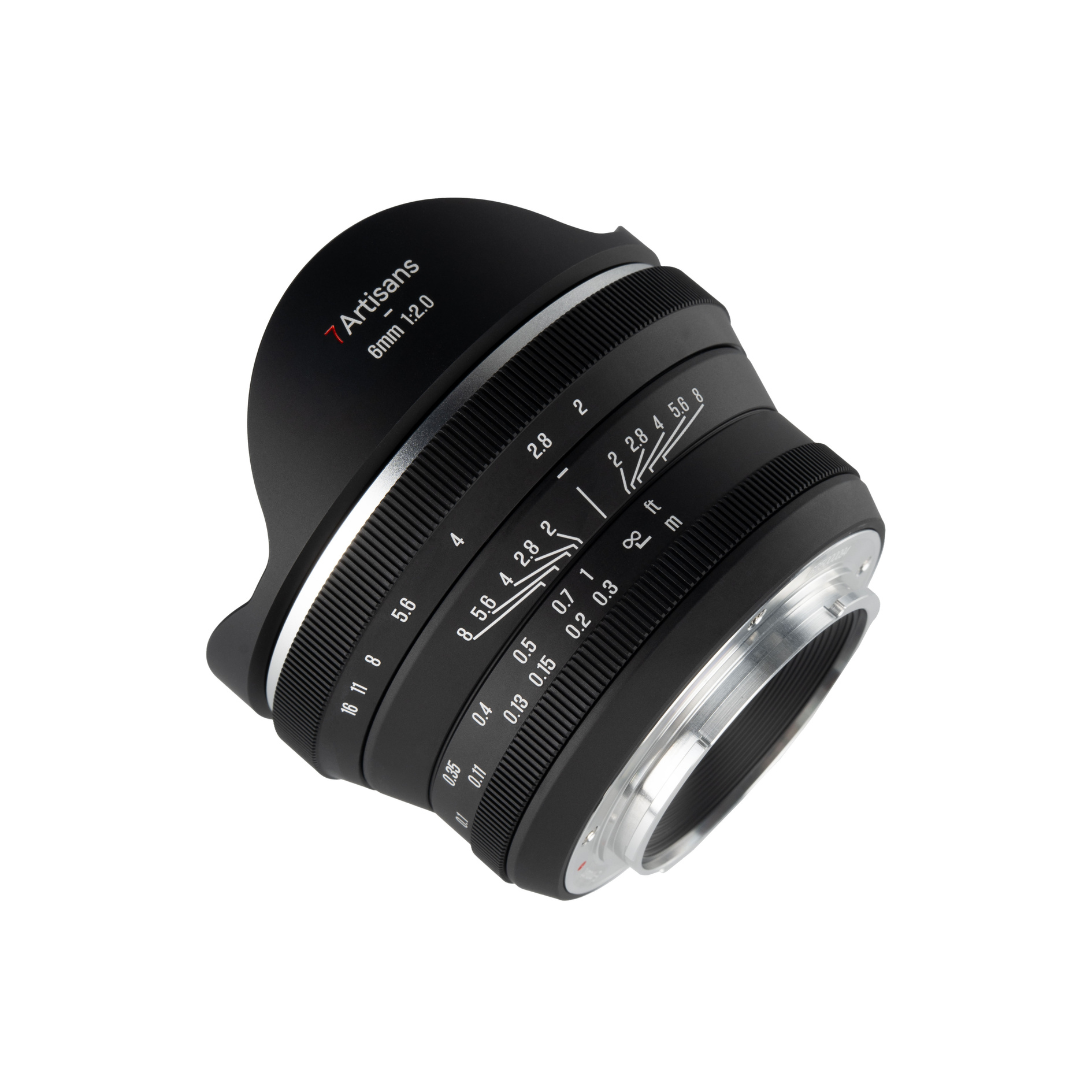7artisans 6mm F2 APS-C Fisheye Lens