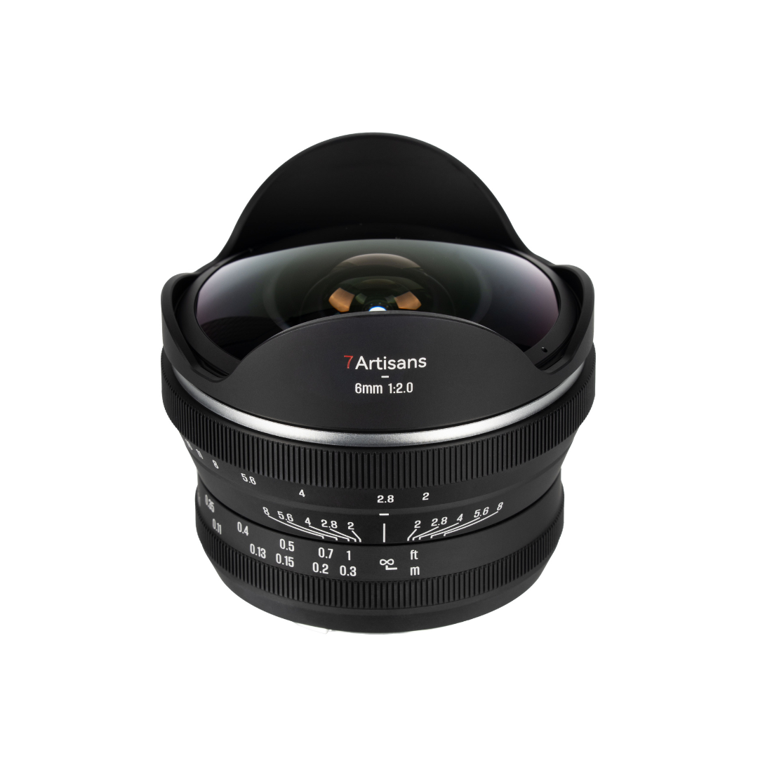7artisans 6mm F2 APS-C Fisheye Lens