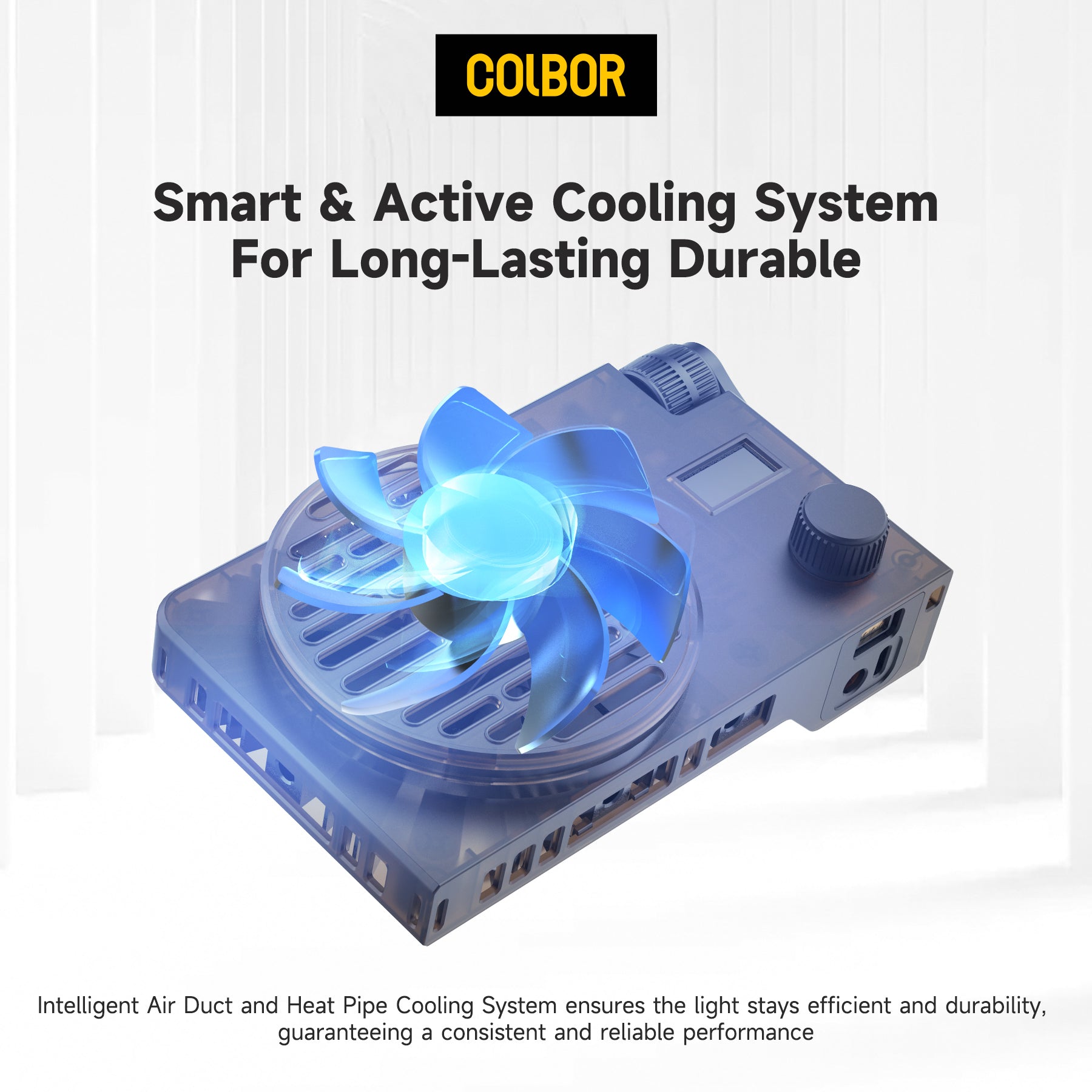 Colbor W100 100W 2700K-6500K Bi-Color Portable  LED Video Light for Filmmaking