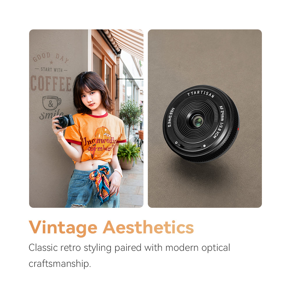 TTARTISAN AF 24mm F3.8 mini Full Frame Pancake Lens