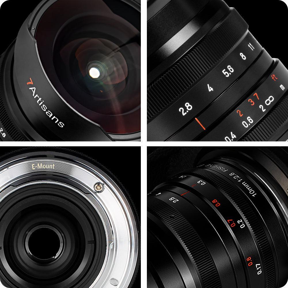 7Artisans 10mm F2.8 Fisheye Full-frame Lens