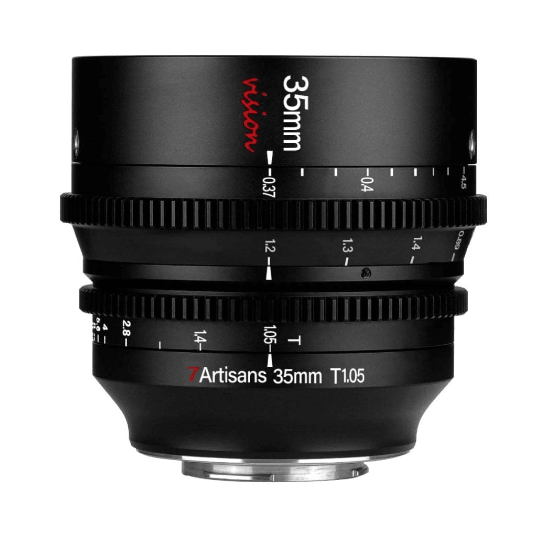 7Artisans 35mm T1.05 APS-C Manual Focus Large Aperture Cine Lens - Vitopal