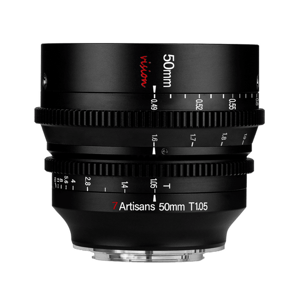 7Artisans 50mm T1.05 APS-C Vision Cine Lens - Vitopal