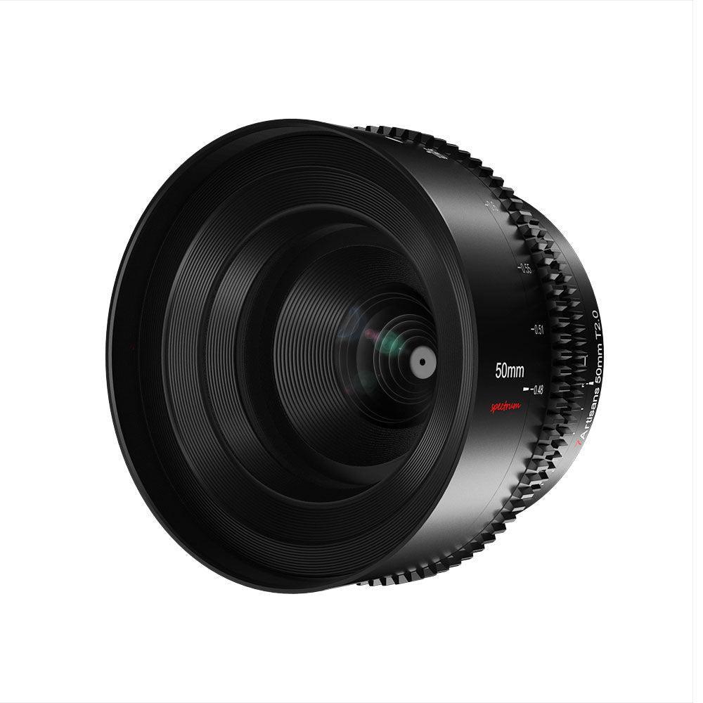 7artisans 50mm T2.0 Large Aperture Full Frame Cine Lens