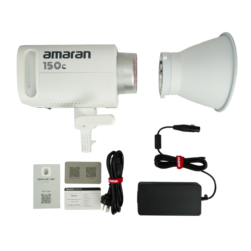 First look at the Aputure Amaran 150C and 300C RGBWW LED lights