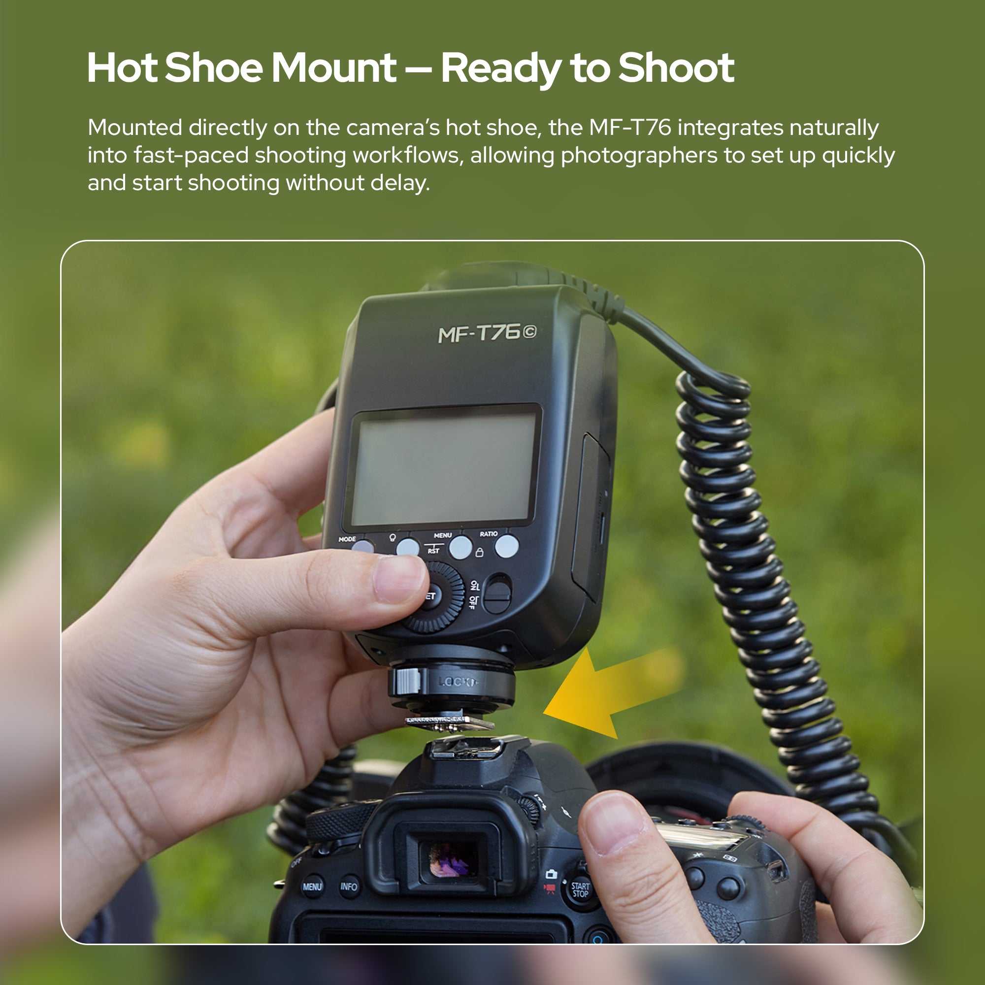 Godox MF-T76 Macro Twin Flash Kit