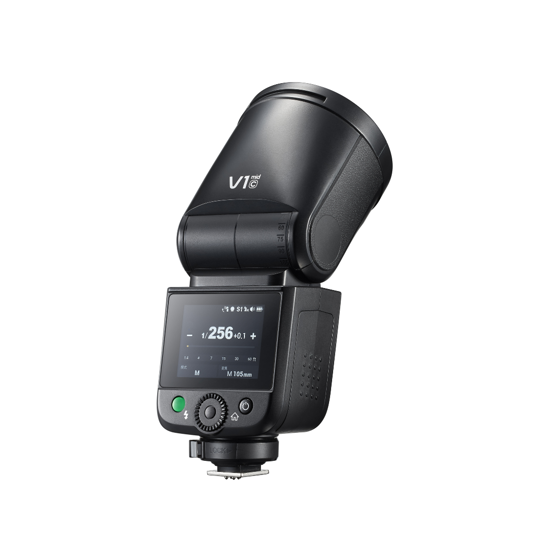 Godox V1 mid TTL Round Head Camera Flash