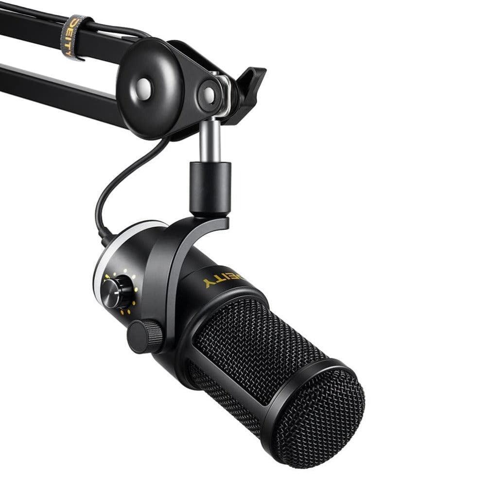 Deity Microphones VO-7U Dynamic Supercardioid USB Streamer Microphone Kit with Boom Arm