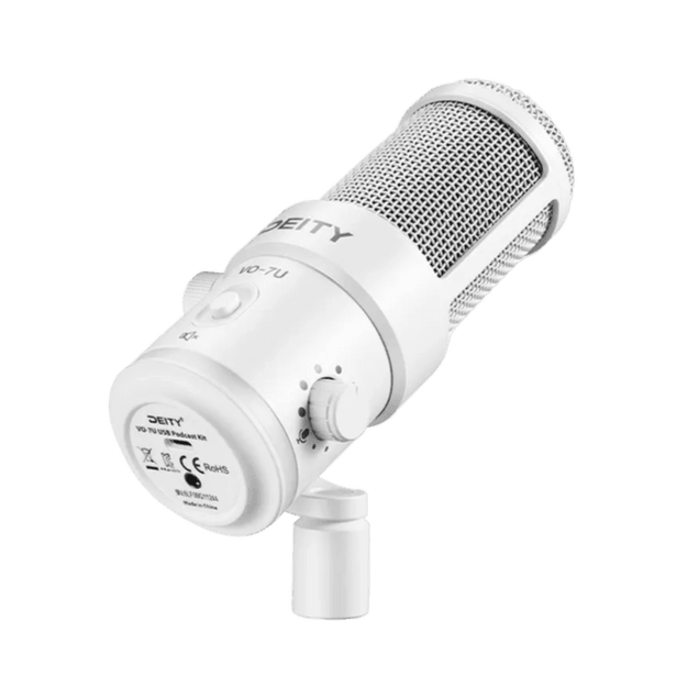Deity Microphones VO-7U Dynamic USB Streamer Microphone with Desktop Tripod