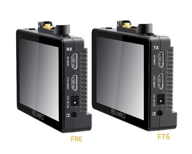 FEELWORLD FT6 FR6 5.5 Inch Wireless Video Transmission DSLR Camera 