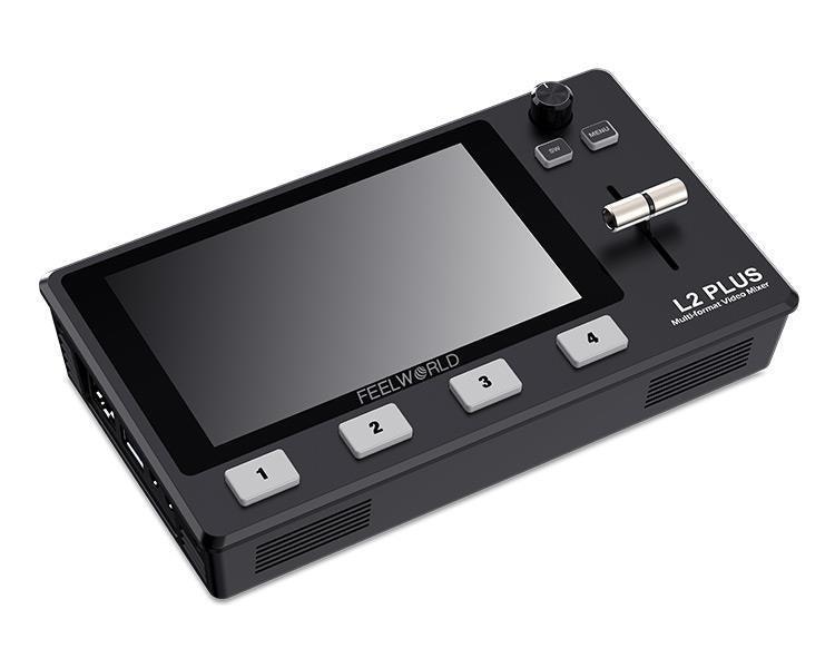 Feelworld L2 Plus Multi Multicamera HDMI/USB Video Mixer Switcher with 5.5" Touchscreen LCD