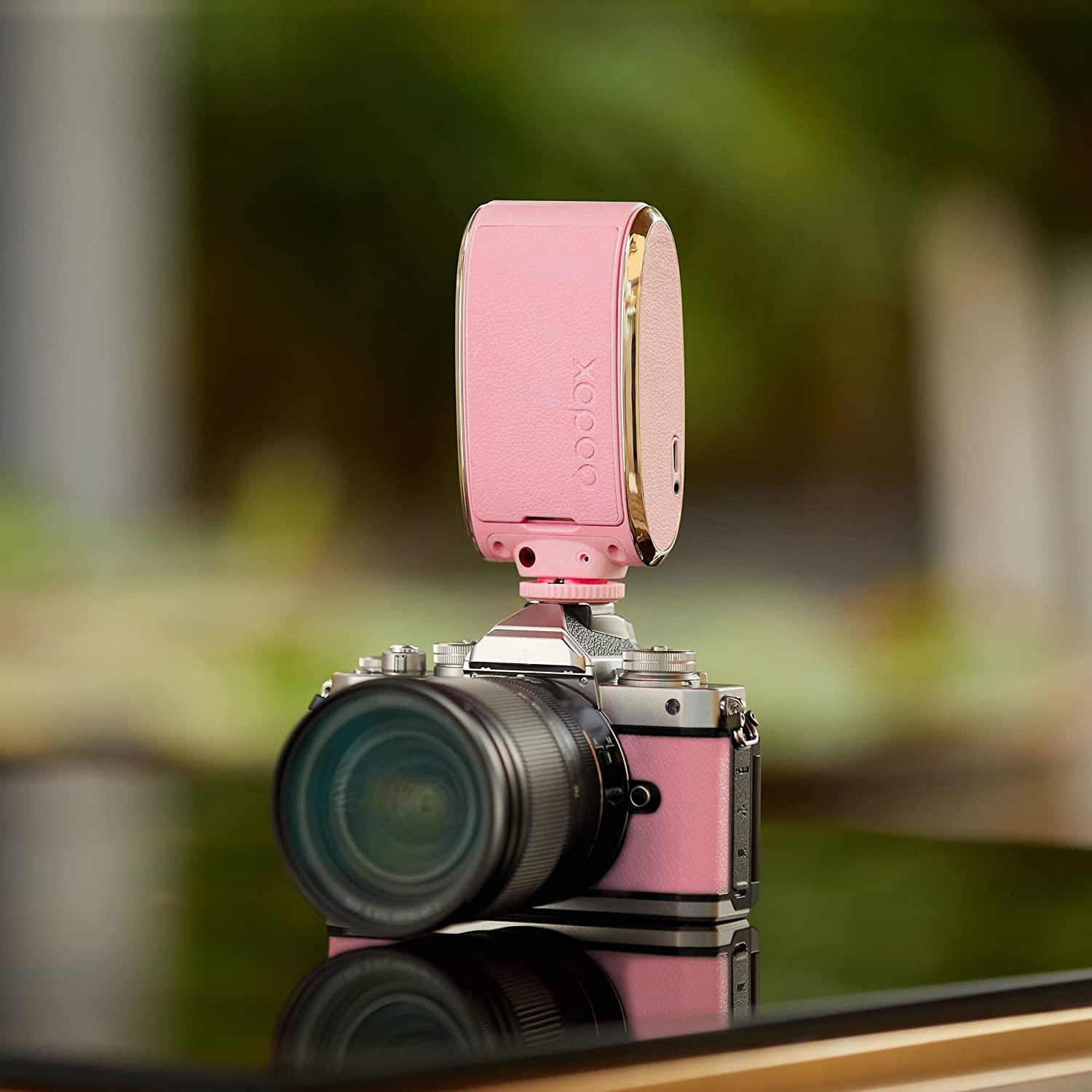 Godox Lux Senior Retro Camera Flash (Pink) LUX SENIOR PINK B&H