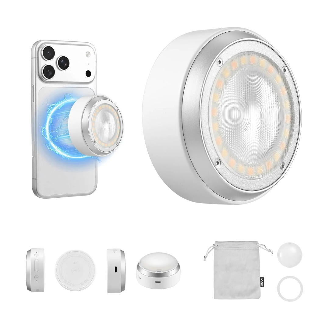 GODOX A2 Xenon Flash for iPhone 15/16/17/18 Series