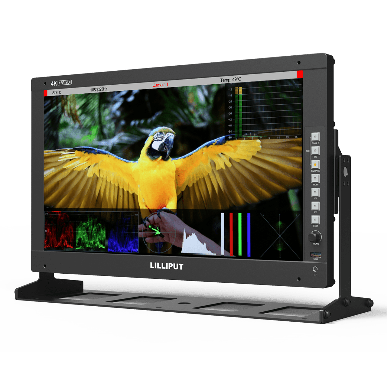 Lilliput Q17 17. 3 Inch 12G-SDI/HDMI HDR Monitor