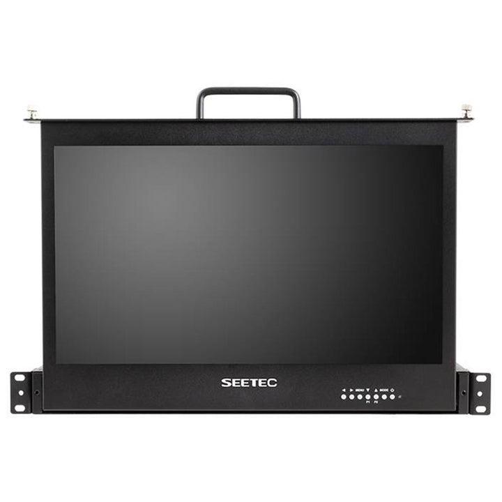 Seetec SC173-HSD-56 17.3 Inch 1920X1080 1RU Pull-Out Rack Mount Monitor HDMI SDI IN OUT