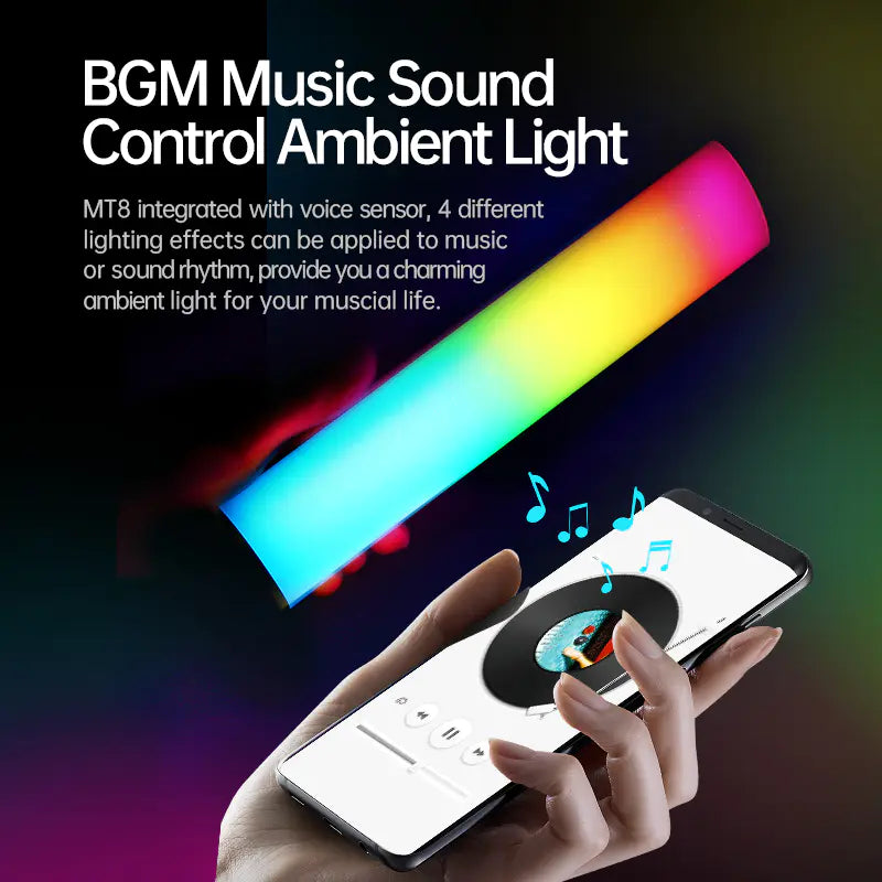 Soonwell MT8 RGBWW Full Color Pixel LED Tube Light - Vitopal