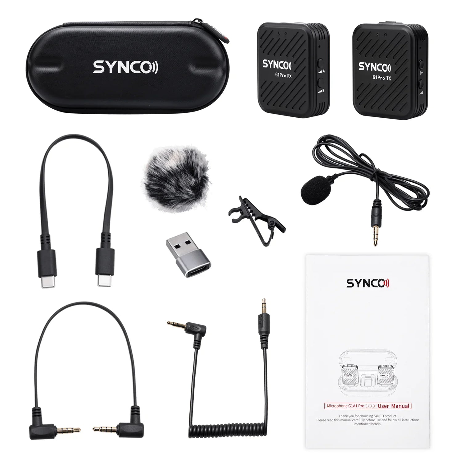 SYNCO G1A1 Pro Digital Wireless Lavalier Microphone
