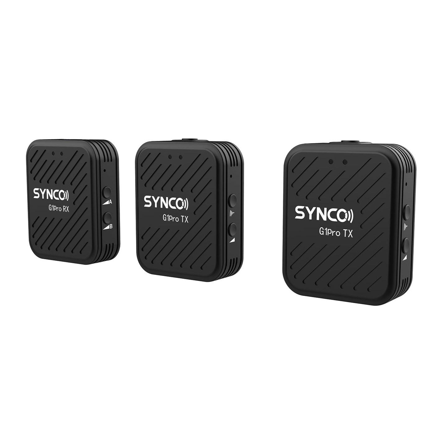 SYNCO G1A2-Pro Ultracompact Digital Wireless Microphone
