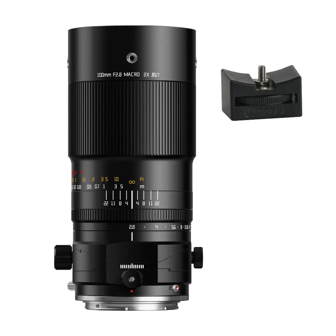 TTArtisan 100mm F2.8 Tilt-Shift Macro 2X Full Frame Camera Lens - Vitopal