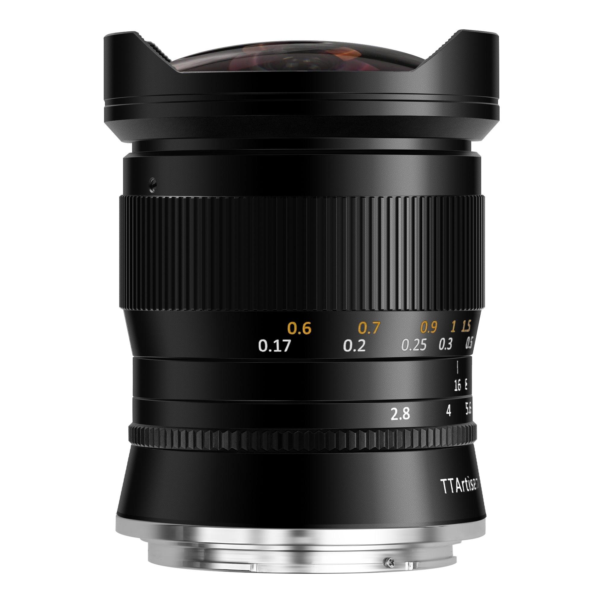 TTArtisan 11mm F2.8 Ultra-Wide Fisheye Full Frame Lens - Vitopal