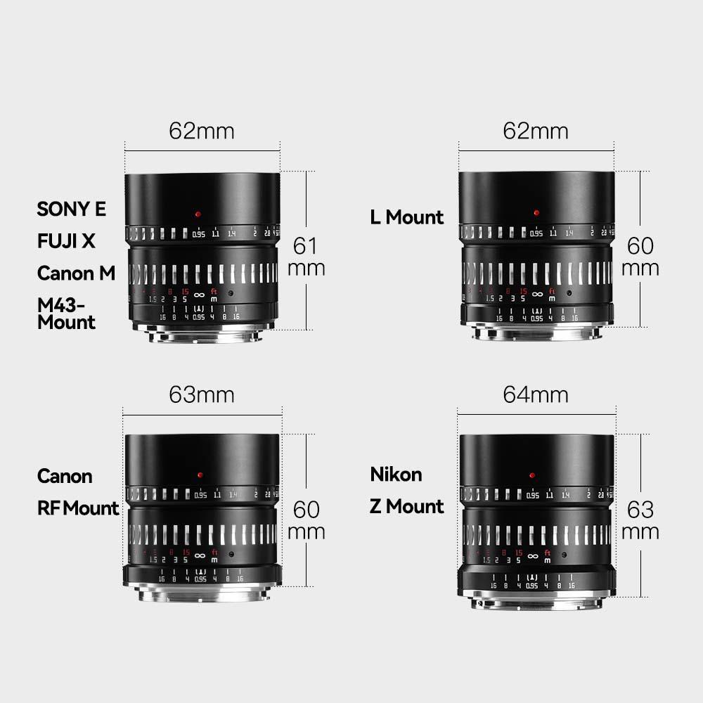 TTArtisan 50mm F/0.95 APS-C Lens