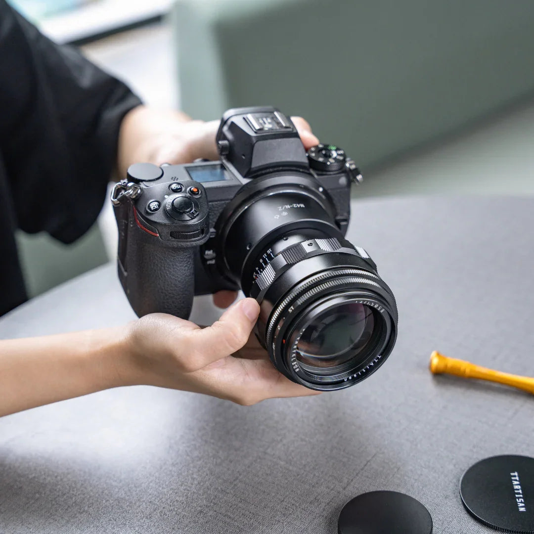 TTartisan 75mm Swirly Bokeh Full Frame Lens for M42 Mount