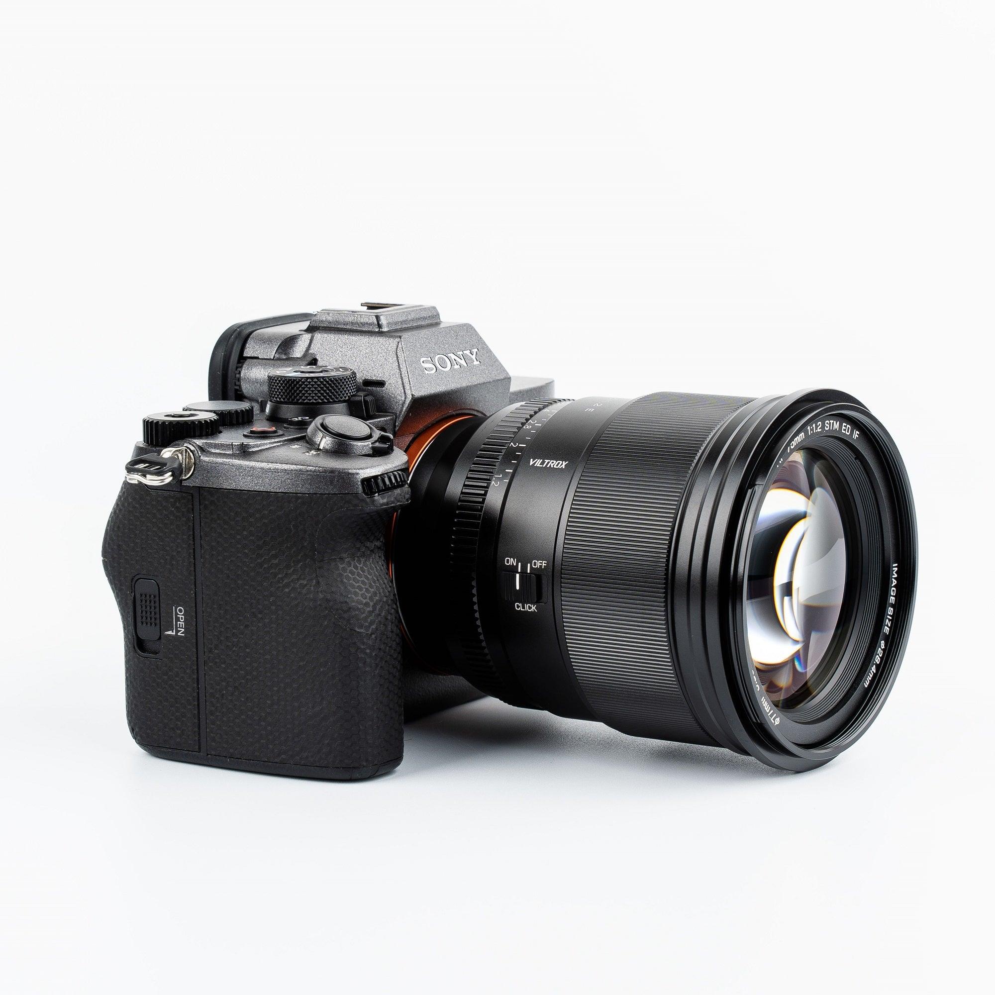 VILTROX PRO 75mm F1.2 Auto Focus Large Aperture Prime Lens Designed for Sony-E/Nikon Z mount - Vitopal